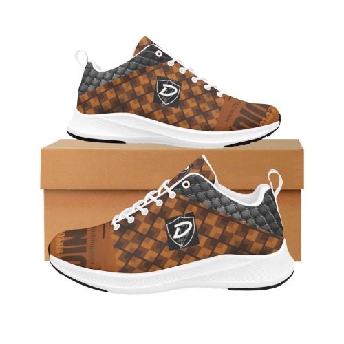 DIONIO - Royalty (Brown & Burned Orange) Athletic shoes