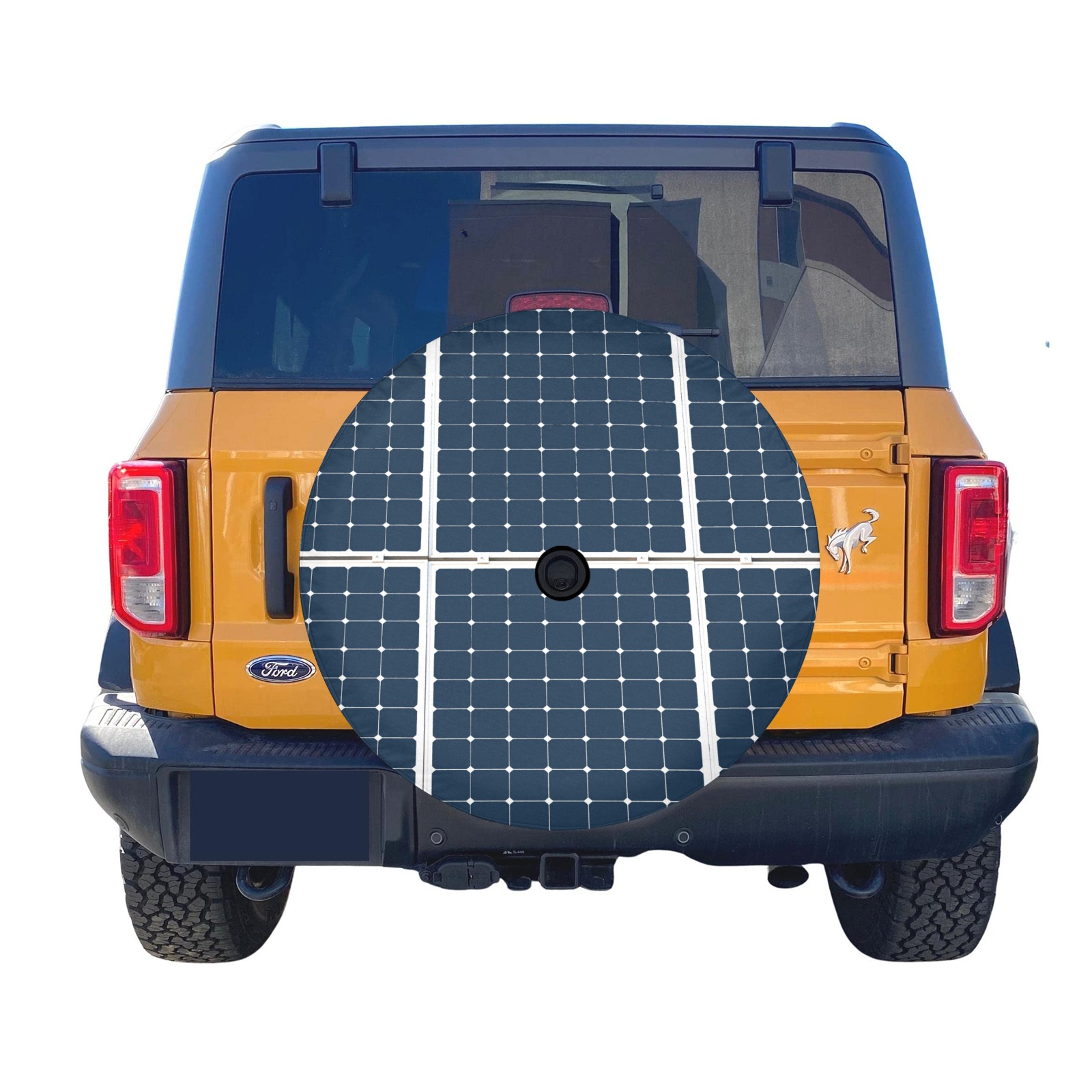 Sun Power Spare Tire Cover with Backup Camera Hole (30 Inch)