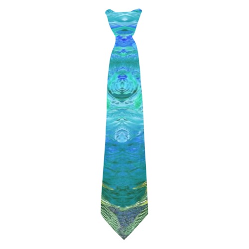peacock 3 Custom Peekaboo Tie with Hidden Picture