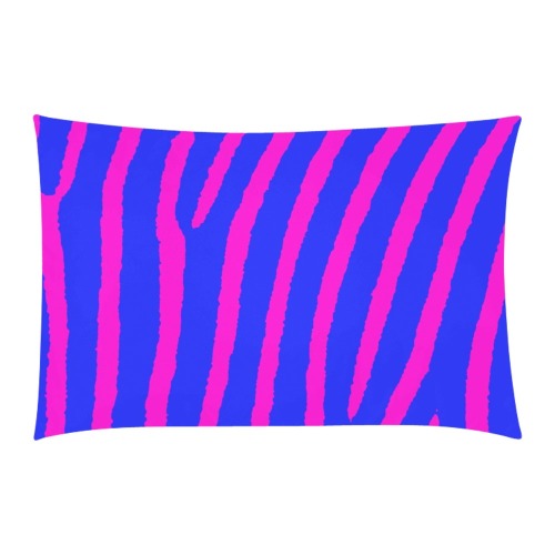 Zebra Print (Pink & Blue) 3-Piece Bedding Set