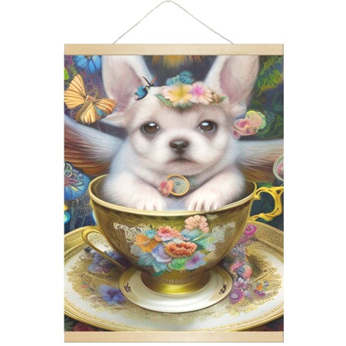 Teacups Puppies 8 Hanging Poster 18"x24"