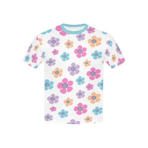 Sweet Spring Pastel - Little Flowers - for Kids Kids' All Over Print T-shirt (USA Size) (Model T40)