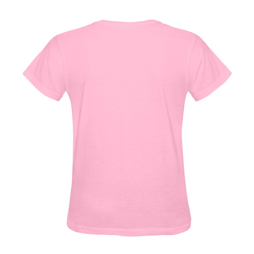 Space Cream Cone Sunny Women's T-shirt (Model T05)