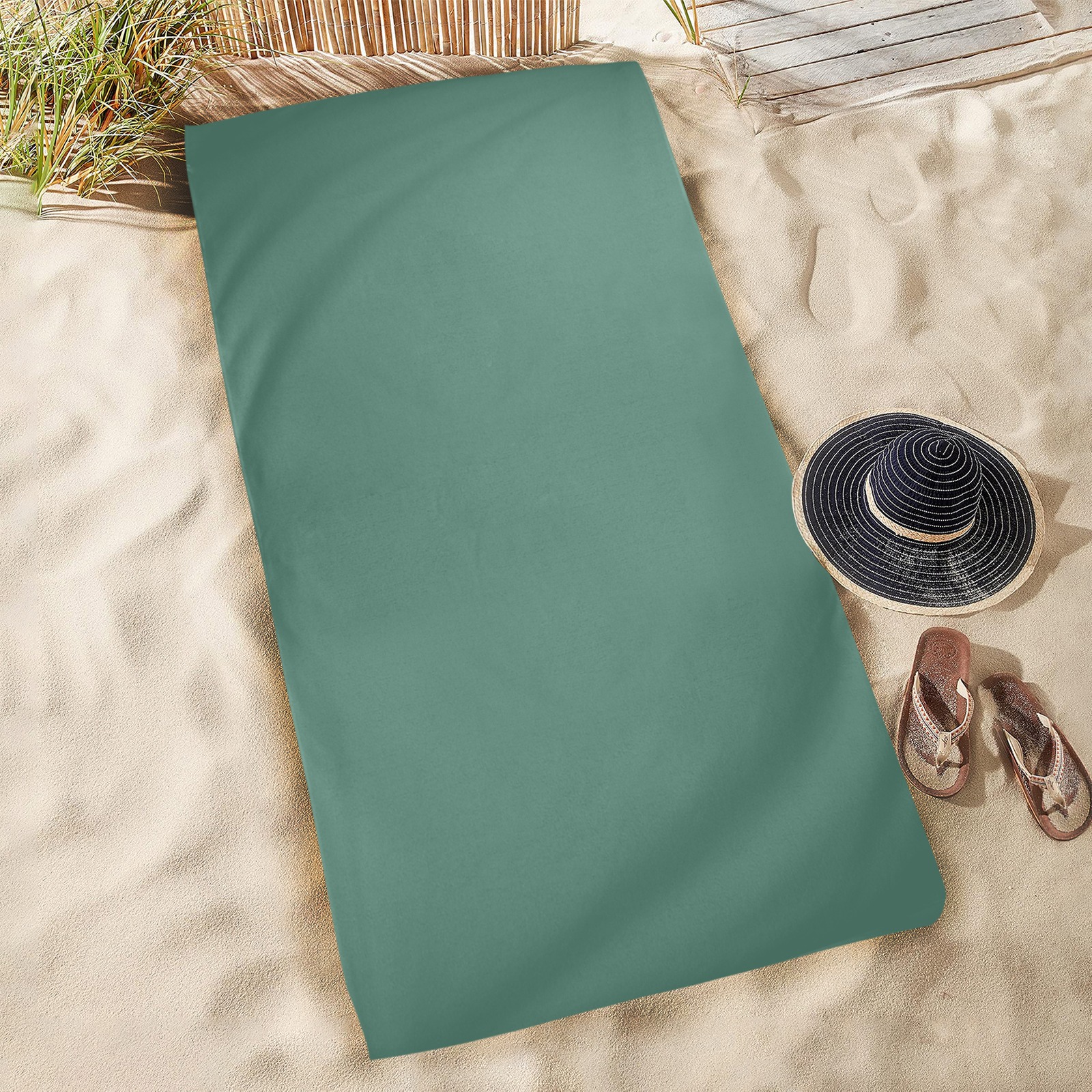 dark almond Beach Towel 31"x71"(NEW)