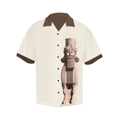 Ancient lamassu Hawaiian Shirt (Model T58)