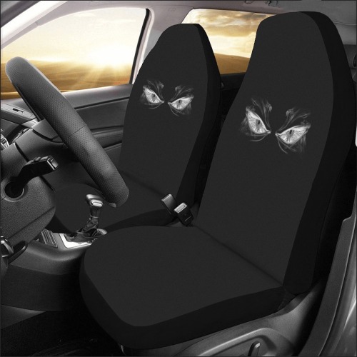 Angry Eyes Car Seat Covers (Set of 2)