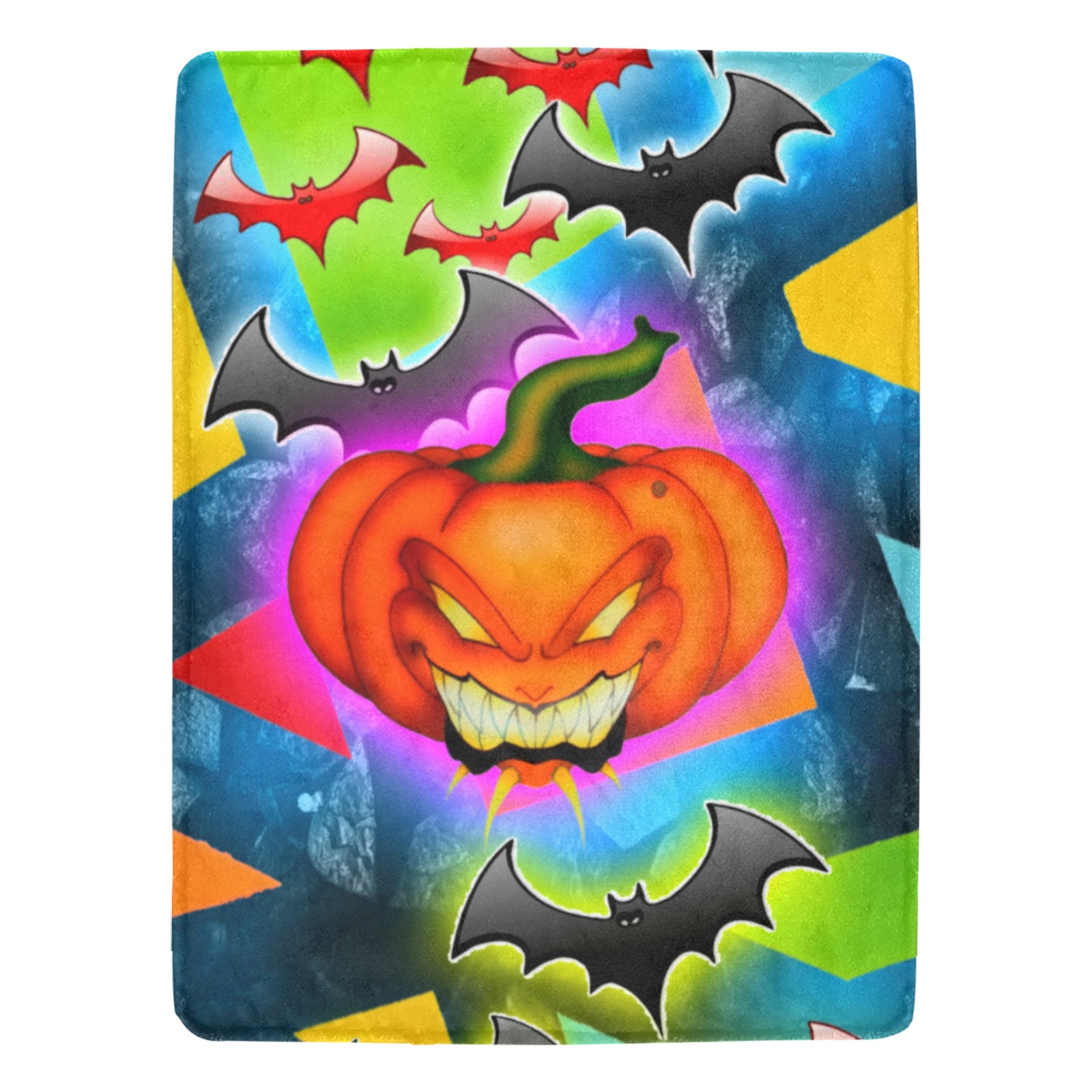Halloweens monster Ultra-Soft Micro Fleece Blanket 60"x80" (Thick)