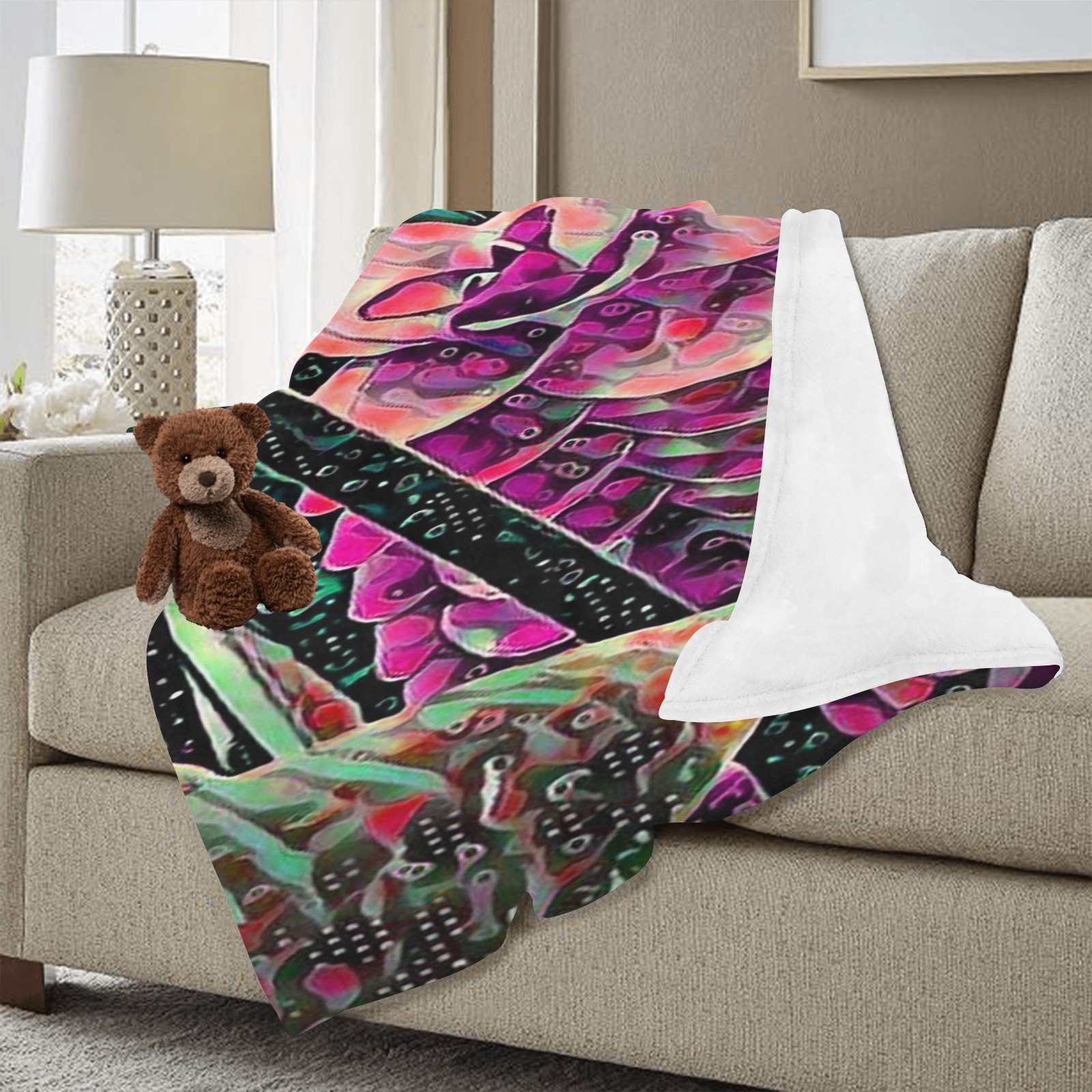 i don't know who i am 8a2 Ultra-Soft Micro Fleece Blanket 60"x80" (Thick)