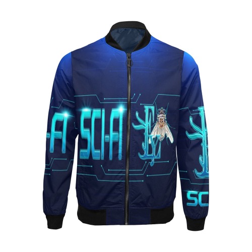 Sci Fi Collectable Fly All Over Print Bomber Jacket for Men (Model H19)