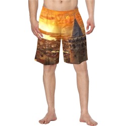 galata kulesi swim short Men's Swim Trunk (Model L21)