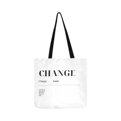 Change Reusable Shopping Bag Model 1660 (Two sides)