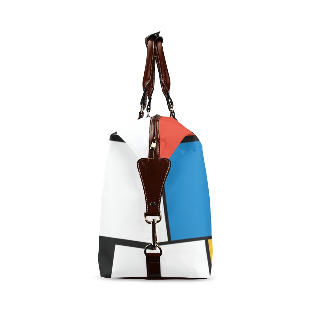 Mondrian De Stijl Modern Classic Travel Bag (Model 1643) Remake