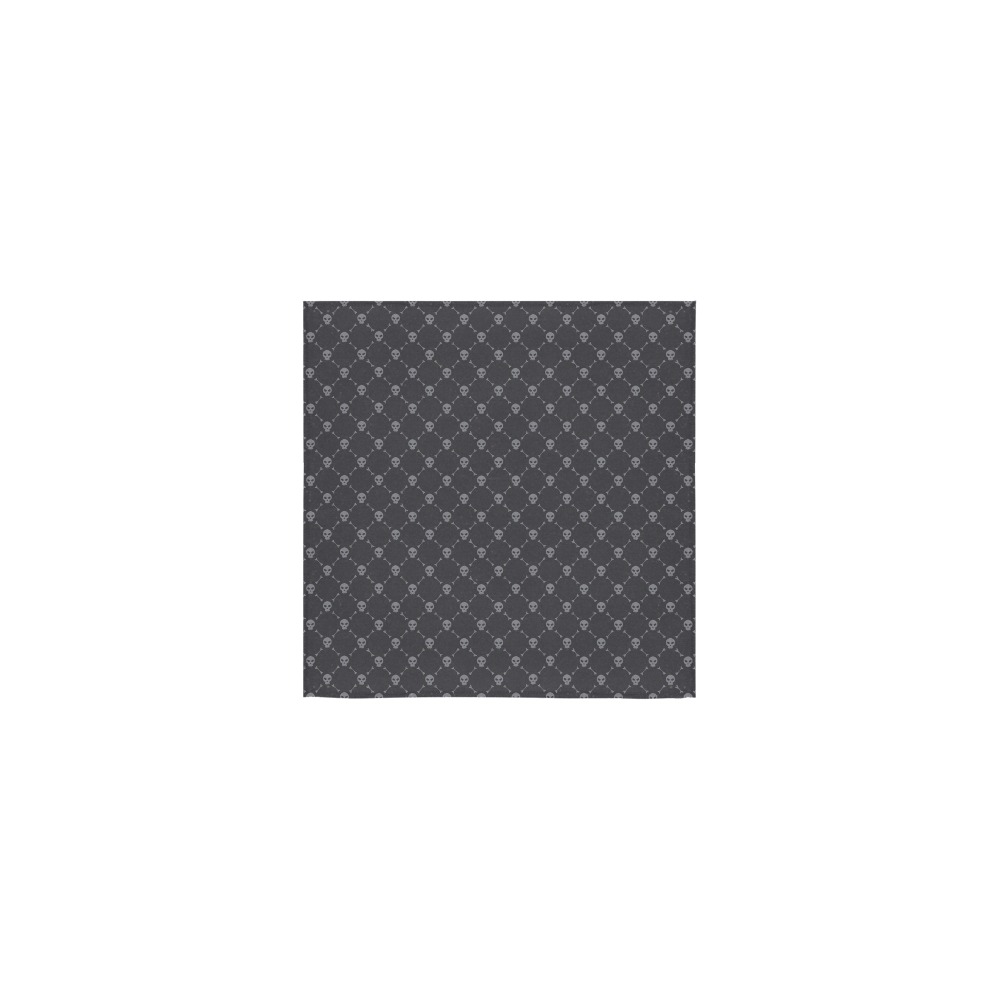 Skull Pattern Square Towel 13“x13”