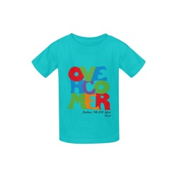 Overcomer Kids T-shirt Light Blue Kid's  Classic T-shirt (Model T22)