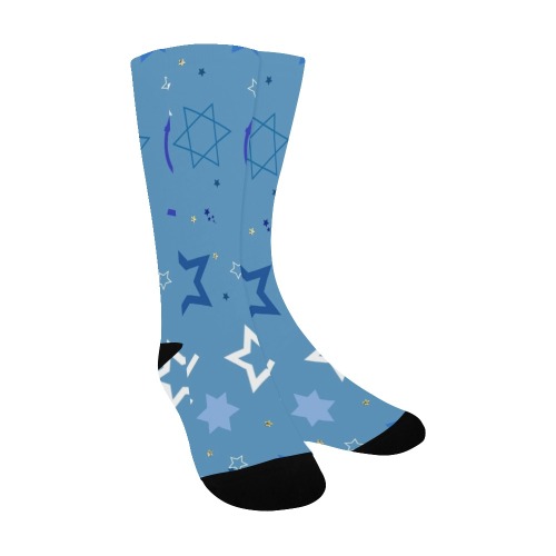Hanukkah Socks Men's Custom Socks