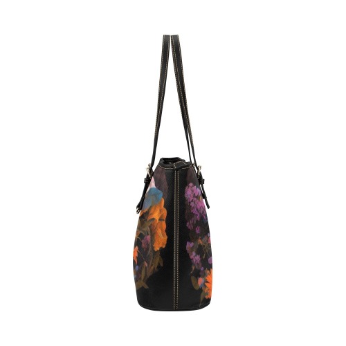 Sister Whisper Tote Bag Leather Tote Bag/Large (Model 1651)