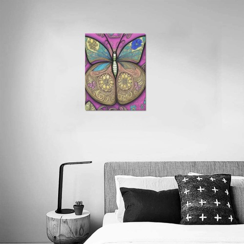 Butterfly Warrior Upgraded Canvas Print 11"x14"