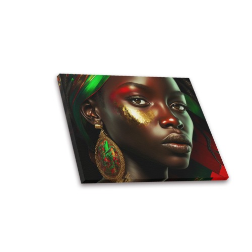 Amber_is_black_history_beautiful_black_womanly_red_green_black__e938d643-f7d0-4418-adeb-ba7ff36193e8 Upgraded Canvas Print 20"x16"