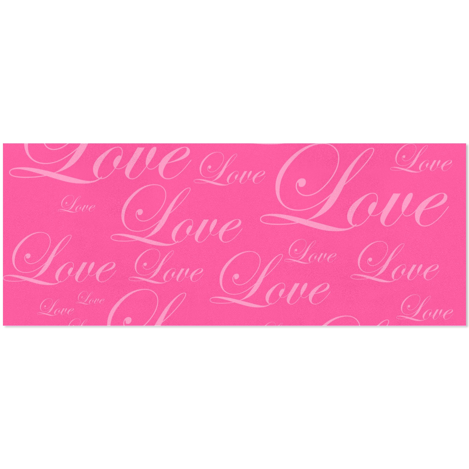 PinkLove Gift Wrapping Paper 58"x 23" (1 Roll)