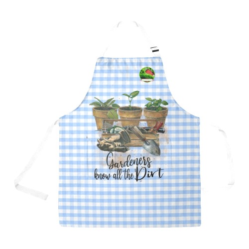 Hilltop Garden Produce by Kai Apron Collection- Gardeners know all the Dirt 53086P29 All Over Print Apron