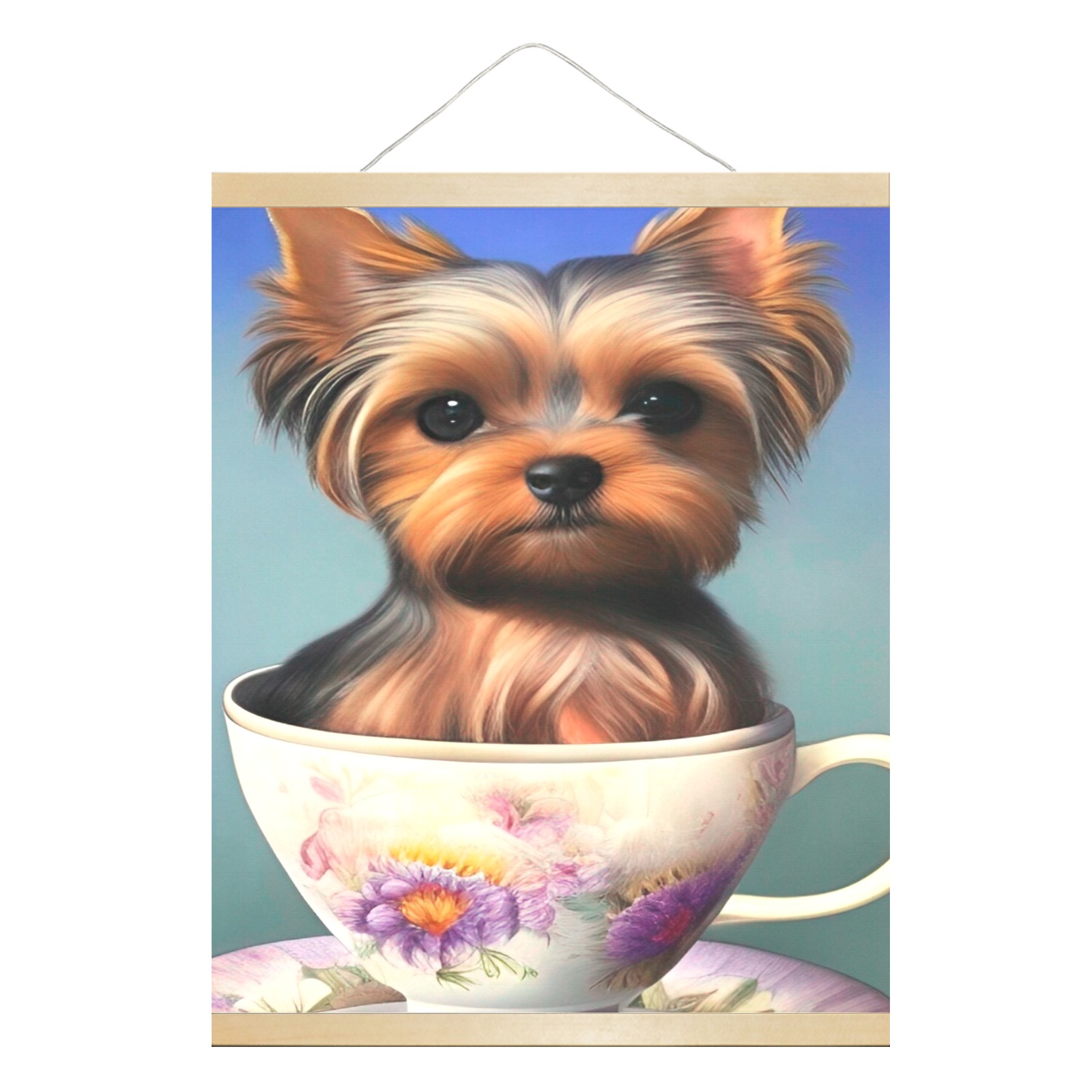 Teacups Puppies 2 Hanging Poster 16"x20"