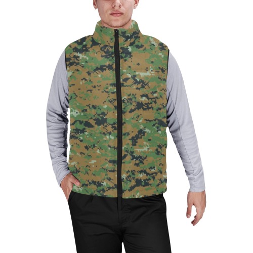 MARPAT woodland proper scale Men's Padded Vest Jacket (Model H44)