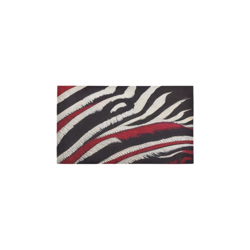 zebra print 3 Bath Rug 16''x 28''