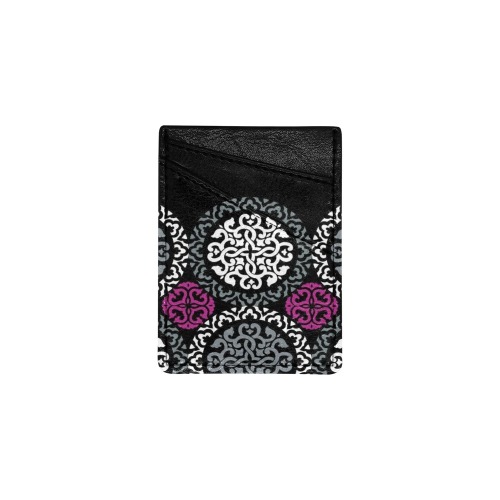 Gray/Pink Celtic Card Holder