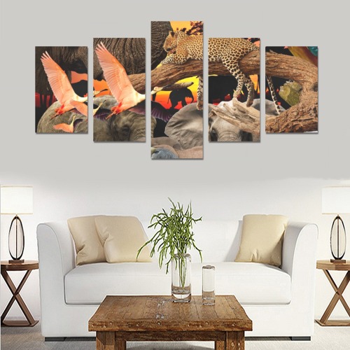 OUT OF AFRICA Canvas Print Sets C (No Frame)