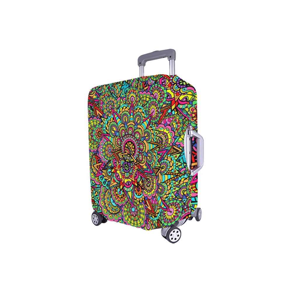 Psychic Celebration Luggage Cover/Small 18"-21"