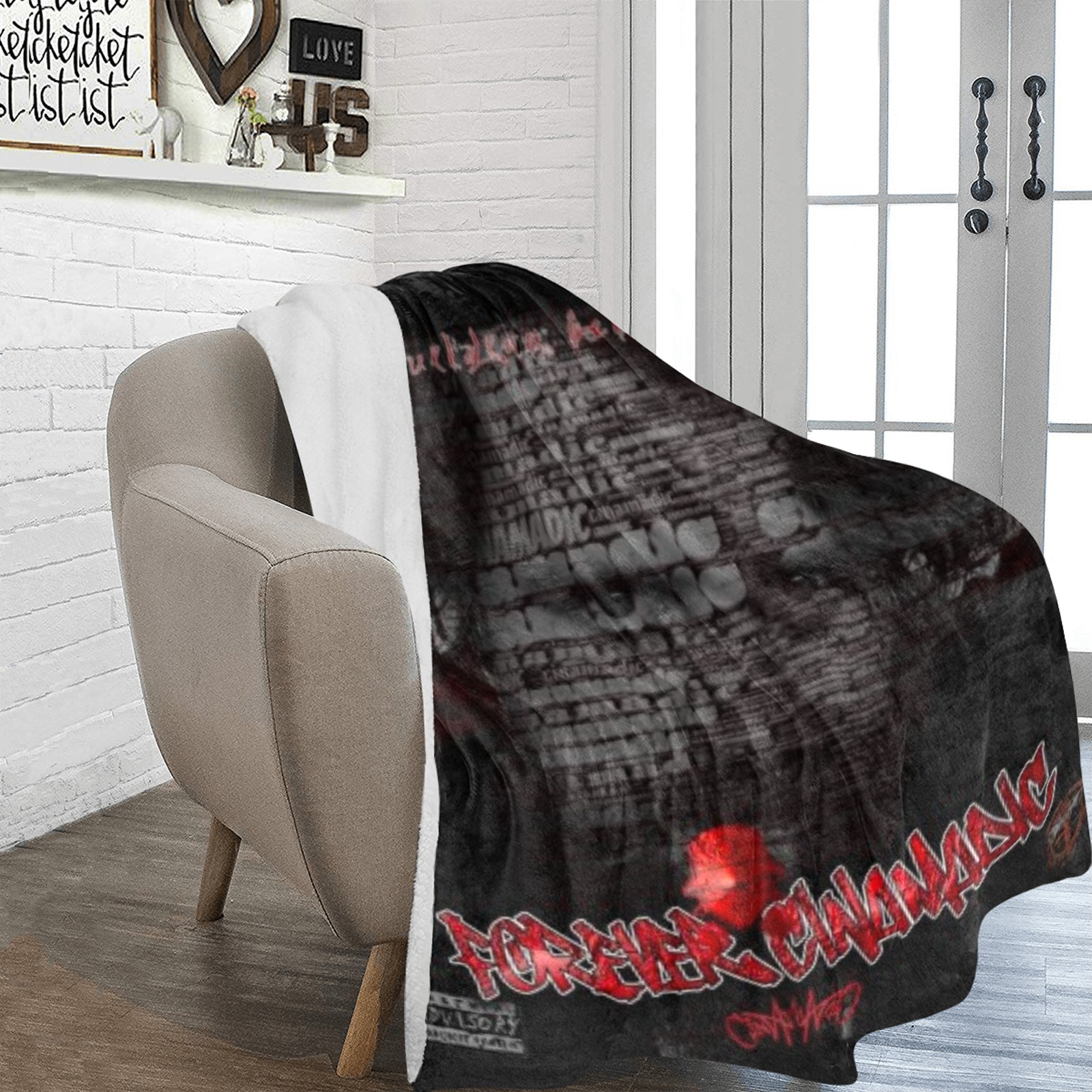 MIXTAPE BLANKET Ultra-Soft Micro Fleece Blanket 70''x80''