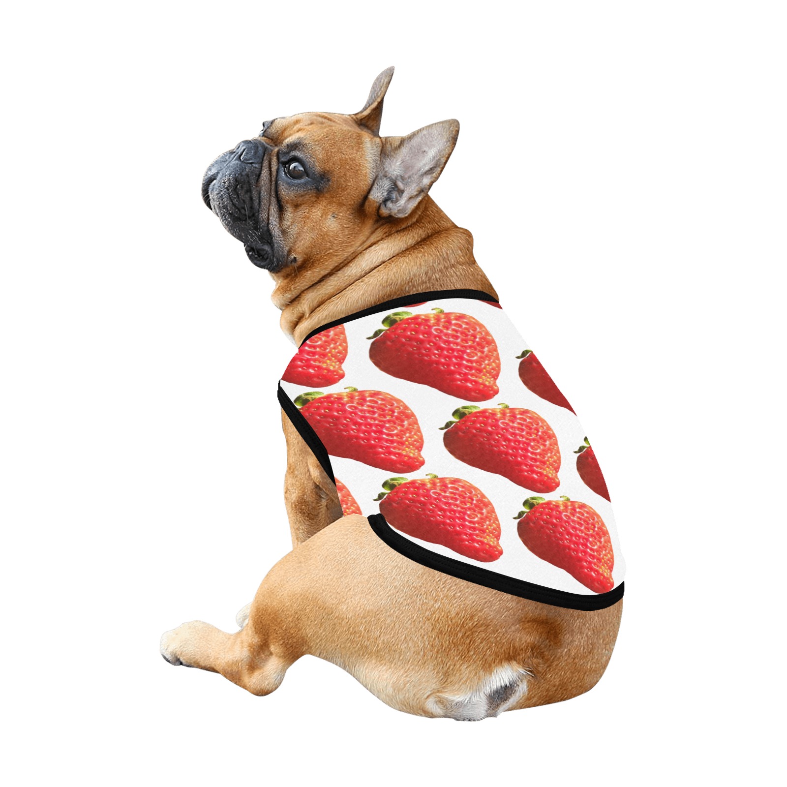 Strawberry All Over Print Pet Tank Top