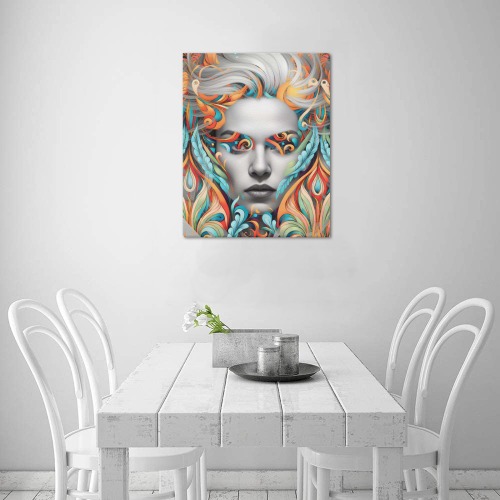 Ice Queen Upgraded Canvas Print 16"x20"