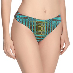 technoid Women's All Over Print Thongs (Model L30)