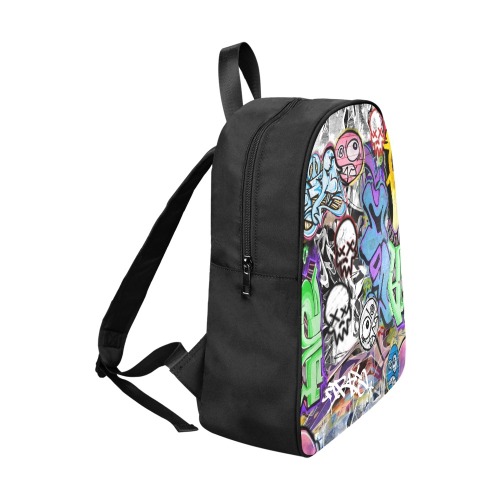 Crazy Times Fabric School Backpack (Model 1682) (Large)