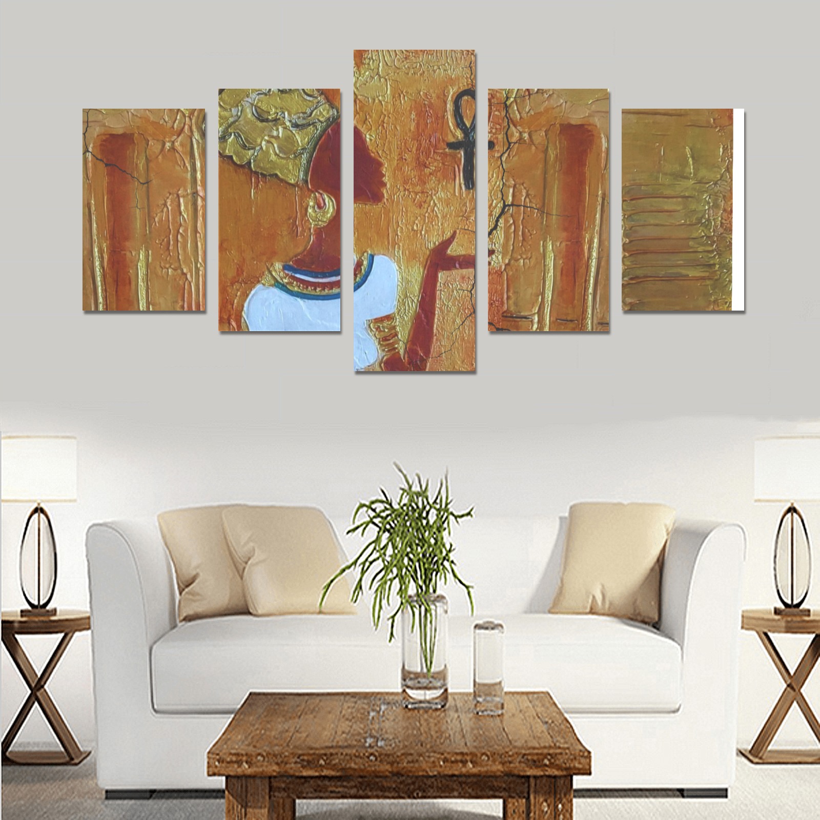 Queen of life Canvas Print Sets C (No Frame)