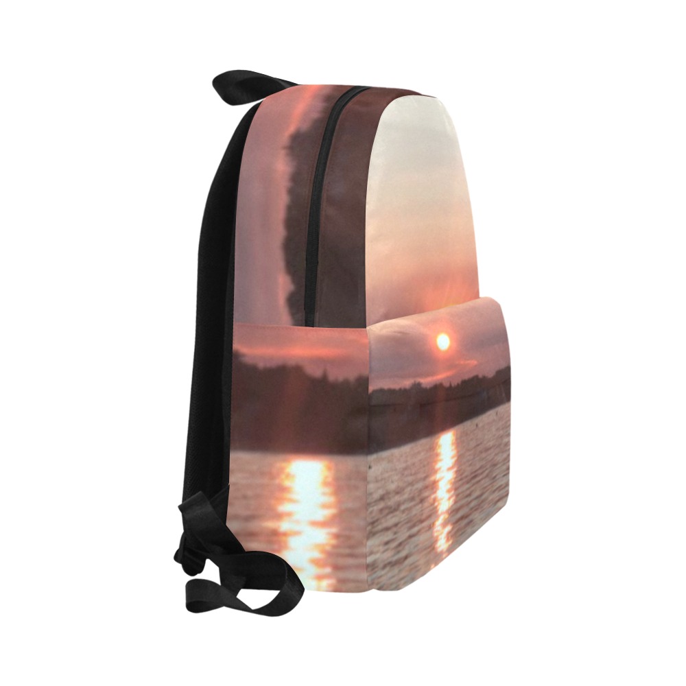 Glazed Sunset Collection Unisex Classic Backpack (Model 1673)