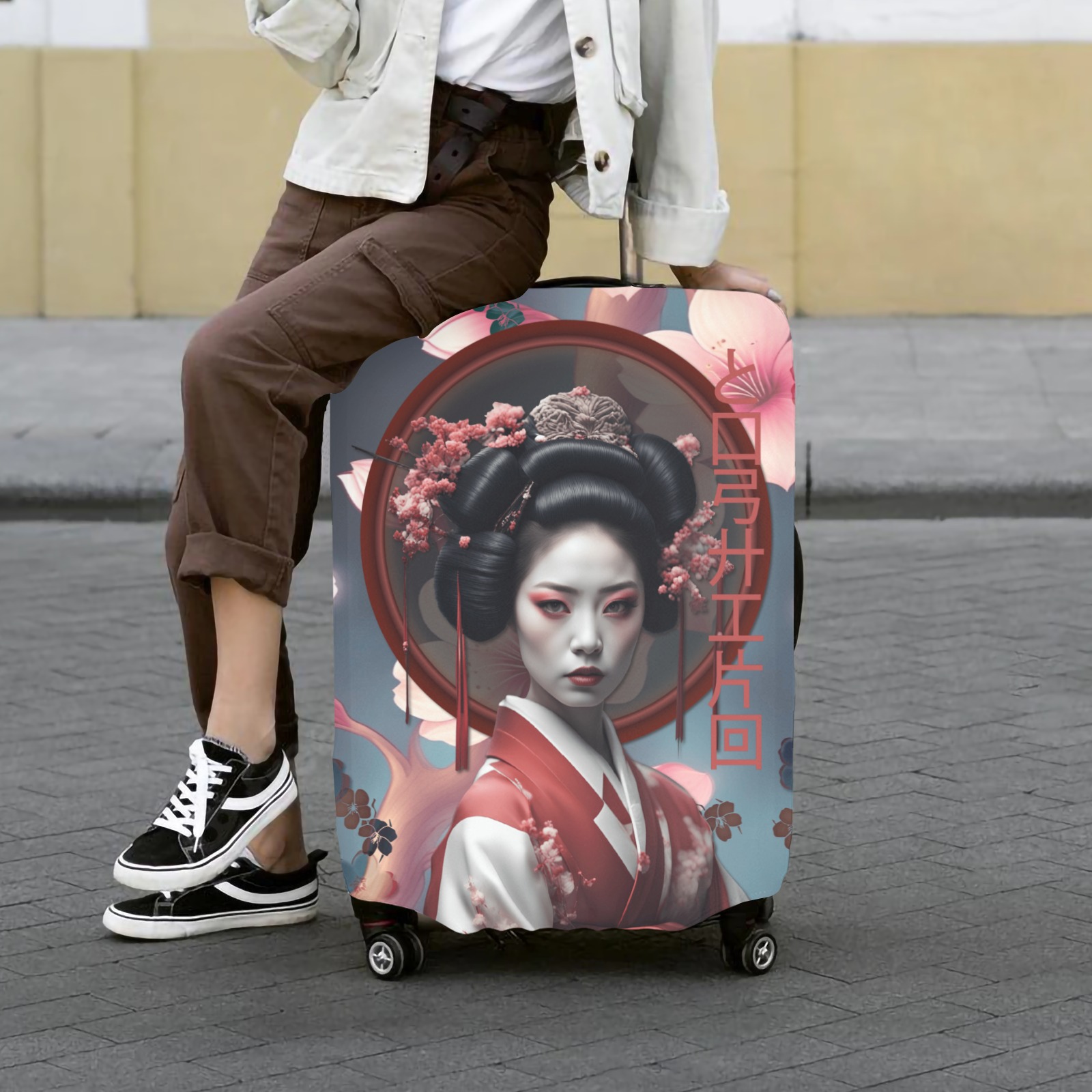 Yoshiko Luggage Cover/Extra Large 28"-30"