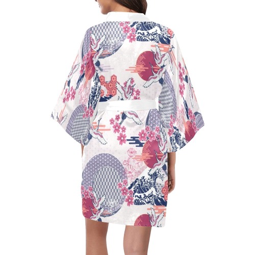 CRANE & MOON LIGHT Kimono Robe