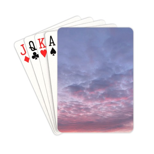 Morning Purple Sunrise Collection Playing Cards 2.5"x3.5"
