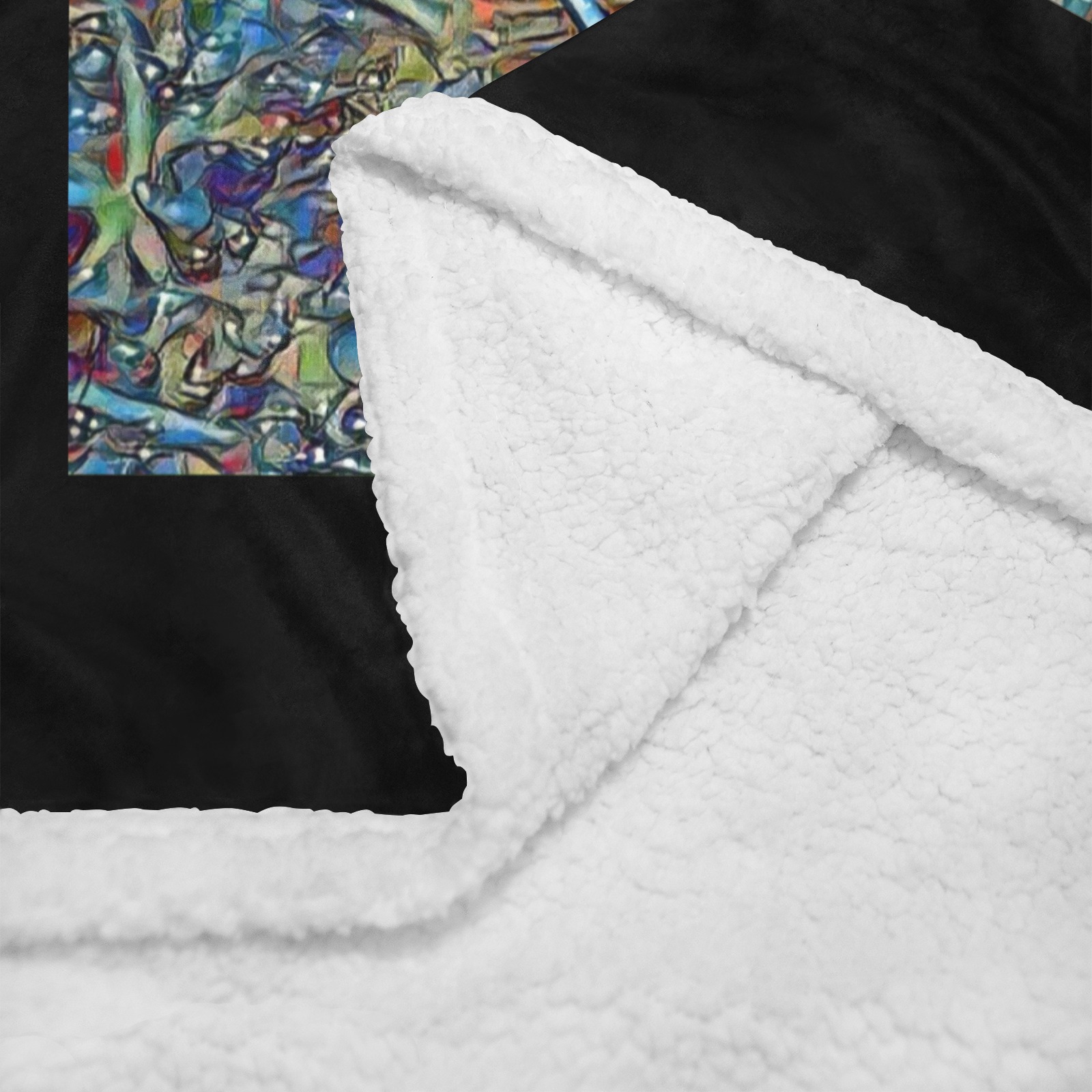 65812 Double Layer Short Plush Blanket 50"x60"