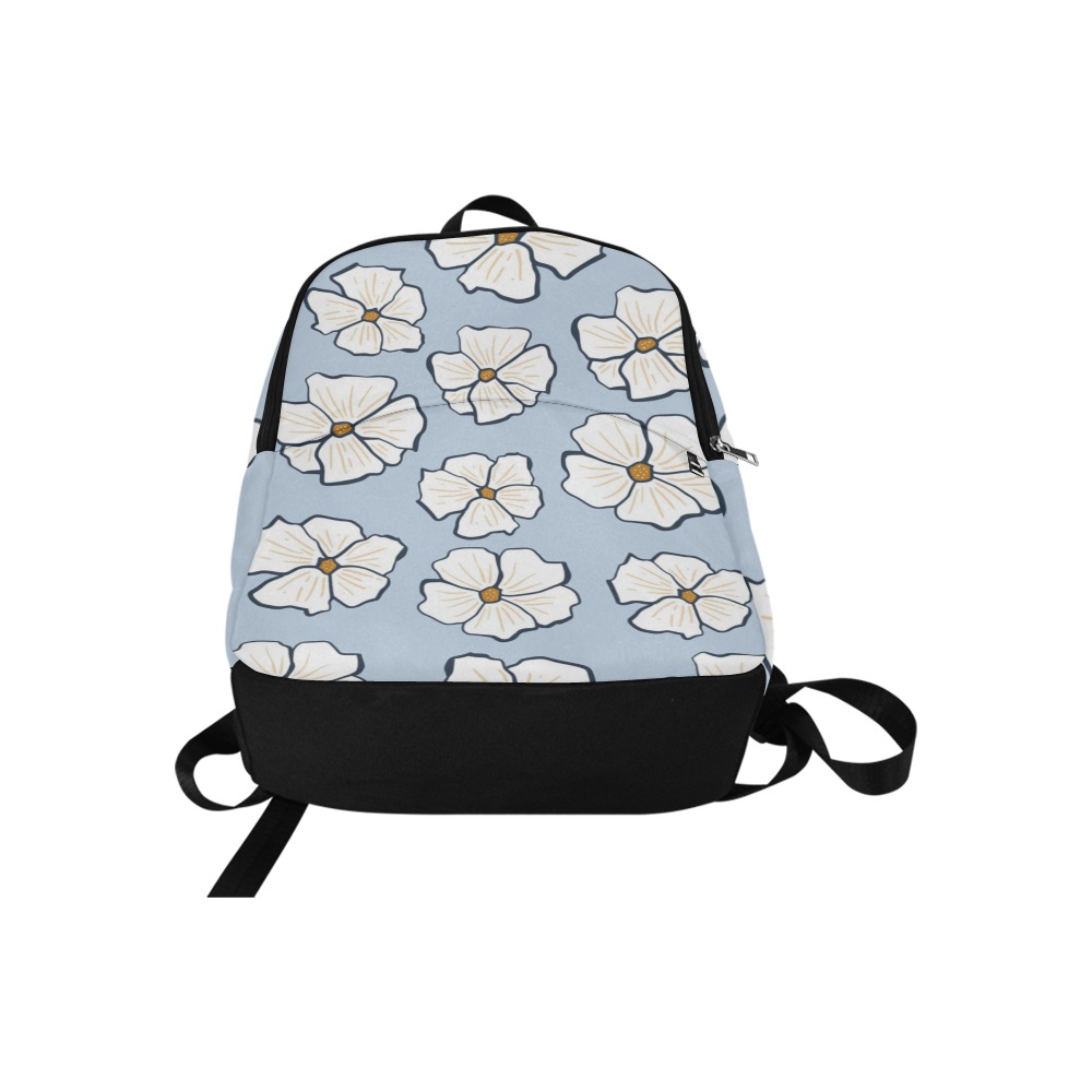 flowers Fabric Backpack for Adult (Model 1659)