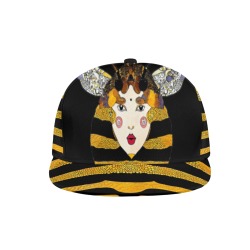 Klimt Bee All Over Print Snapback Hat