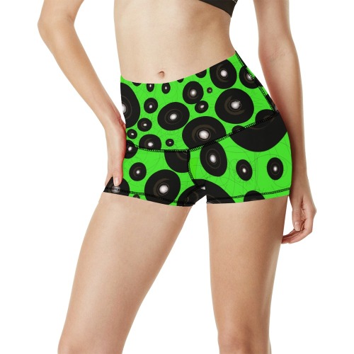 gbct Women's All Over Print Yoga Shorts (Model L17)