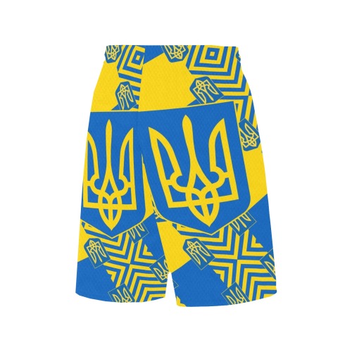 UKRAINE 2 All Over Print Basketball Shorts
