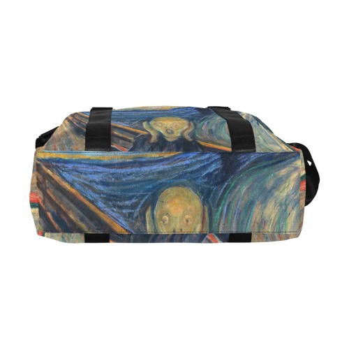 Edvard Munch-The scream Large Capacity Duffle Bag (Model 1715)