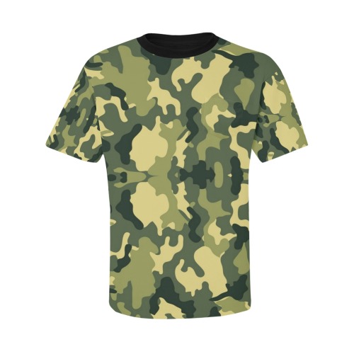 Army Style by Fetishworld Men's All Over Print T-Shirt with Chest Pocket (Model T56)