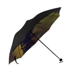 Bee Green Sun Umbrella Anti-UV Foldable Umbrella (Underside Printing) (U07)