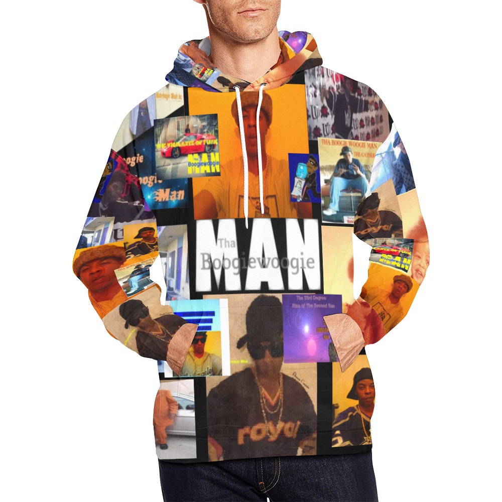 Tha Boogiewoogie Man Picture Hoodie All Over Print Hoodie for Men (USA Size) (Model H13)