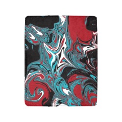 Dark Wave of Colors Ultra-Soft Micro Fleece Blanket 40"x50"